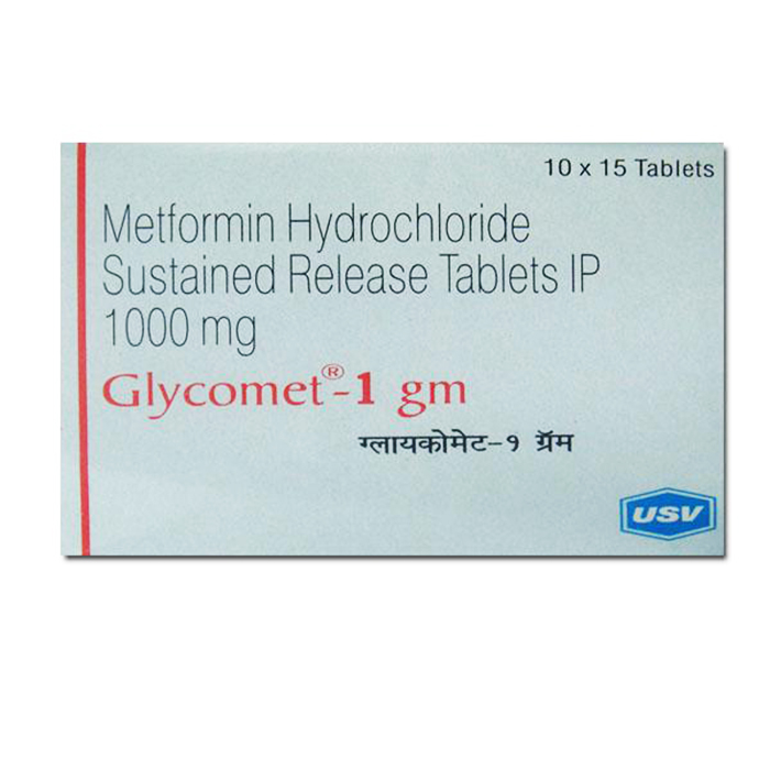 GLYCOMET SR 1000MG
